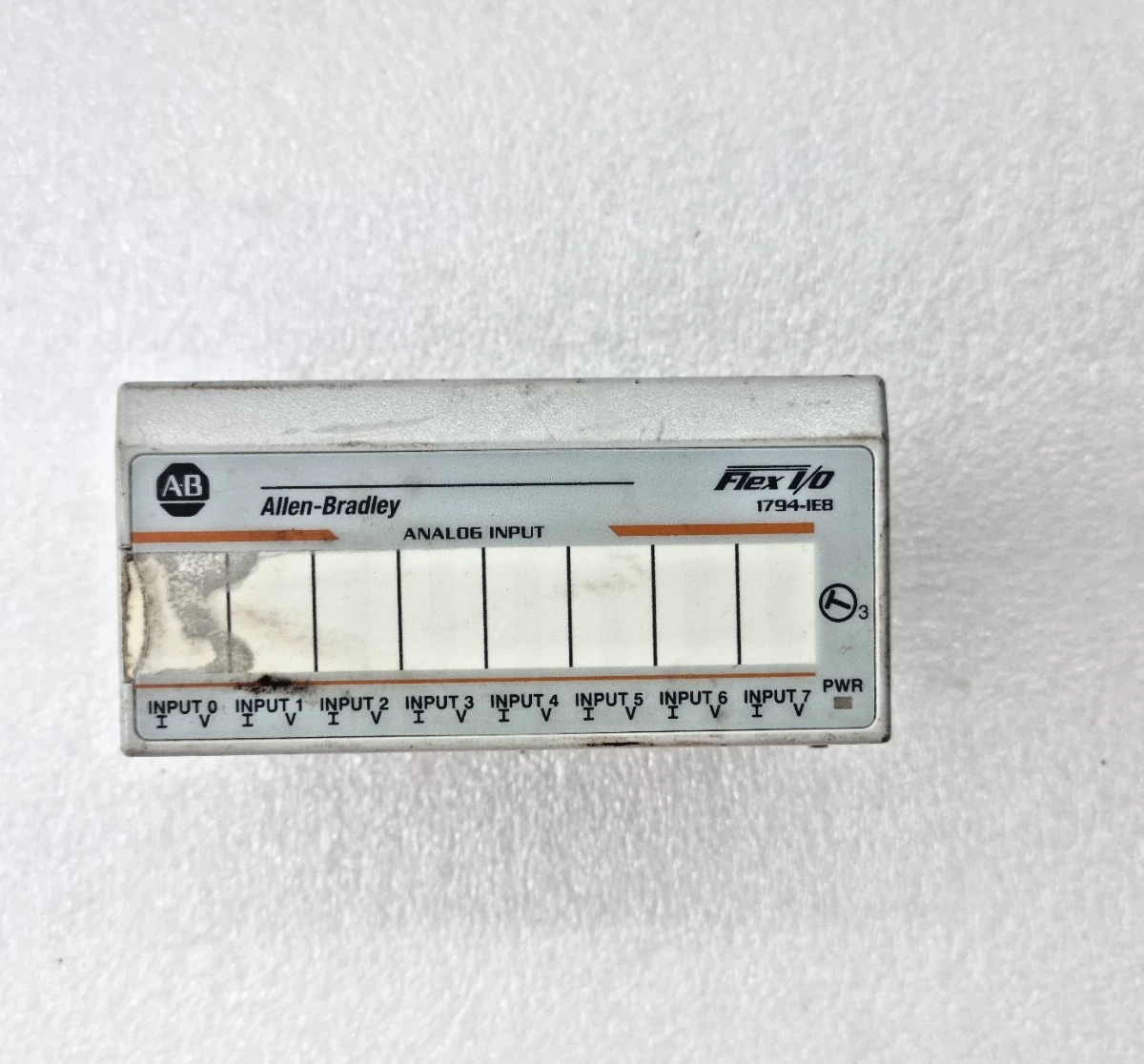 ALLEN BRADLEY 1794-IE8 B SER B FLEX IO ANALOG INPUT MODULE 1794IE8